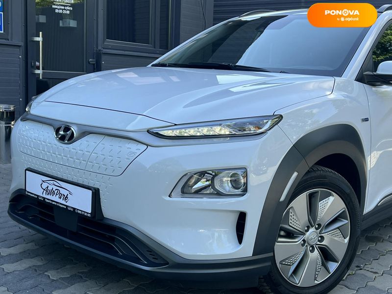 Hyundai Kona Electric, 2020, Електро, 50 тис. км, Позашляховик / Кросовер, Білий, Чернівці 109345 фото