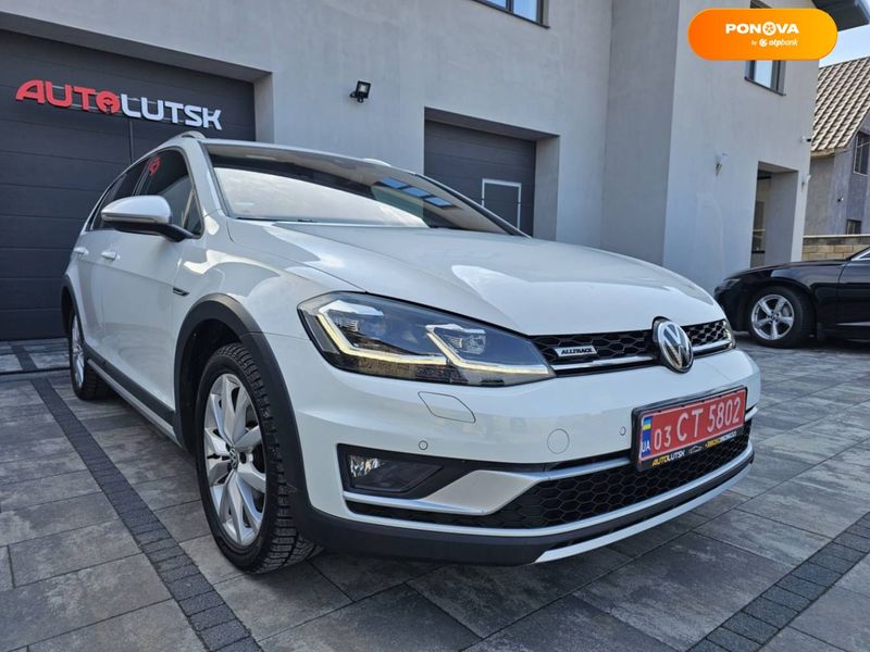 Volkswagen Golf Alltrack, 2020, Дизель, 190 тыс. км, Универсал, Белый, Луцк 28912 фото