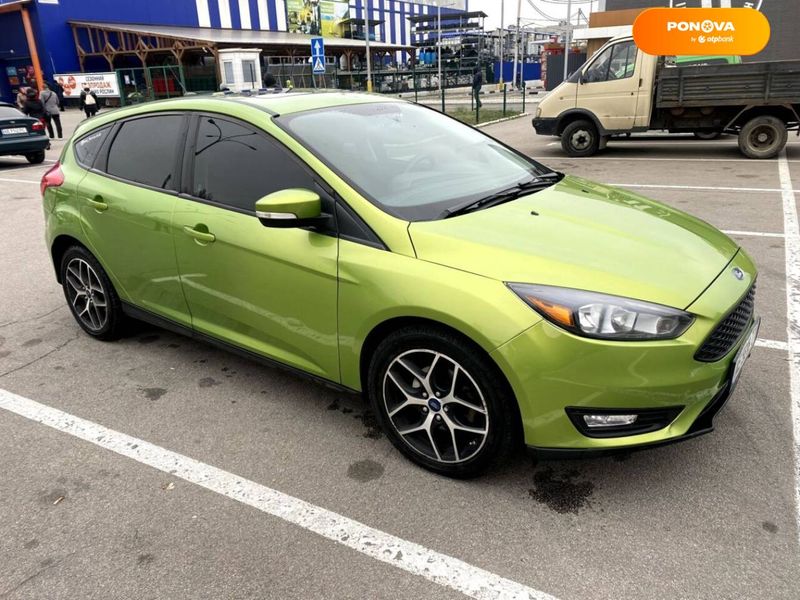 Ford Focus, 2017, Бензин, 2 л., 129 тыс. км, Хетчбек, Зеленый, Днепр (Днепропетровск) Cars-Pr-68518 фото