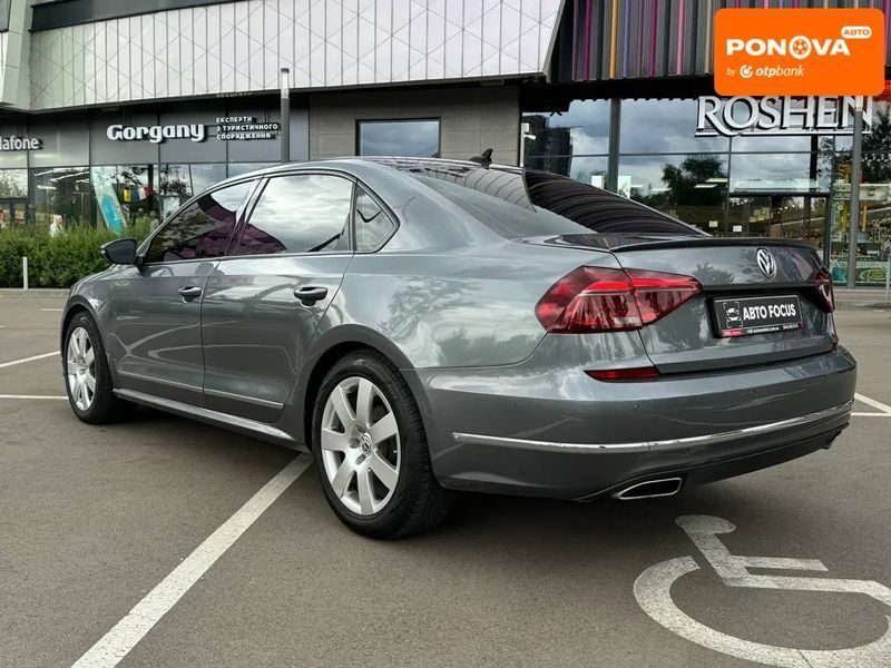 Volkswagen Passat, 2017 р., Газ пропан-бутан / Бензин, 170 тис. км, Седан, Сірий, Київ AT-10422599 фото