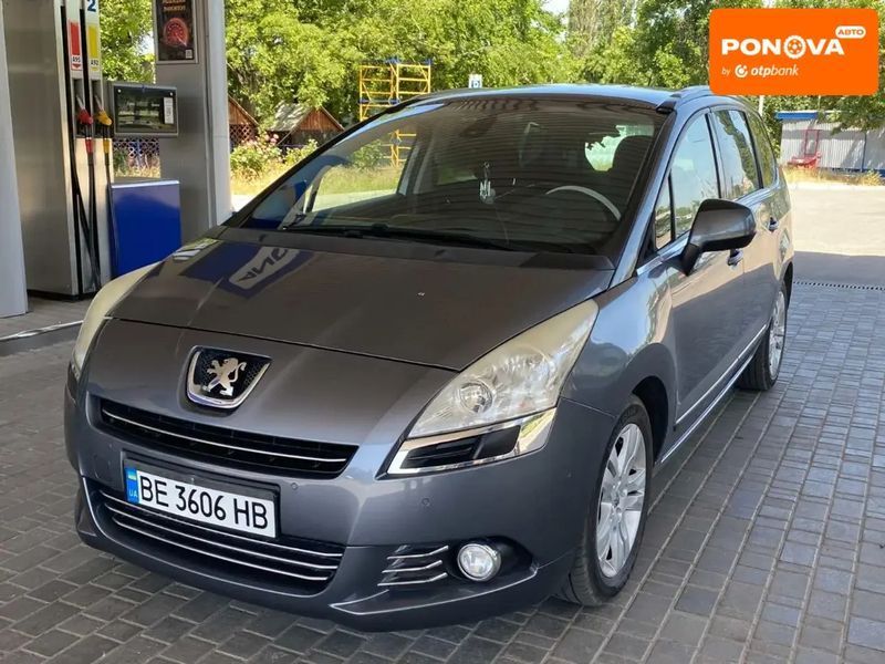 Peugeot 5008, 2011 р., Бензин, 251 тис. км, Мікровен, Сірий, Миколаїв AT-10403482 фото