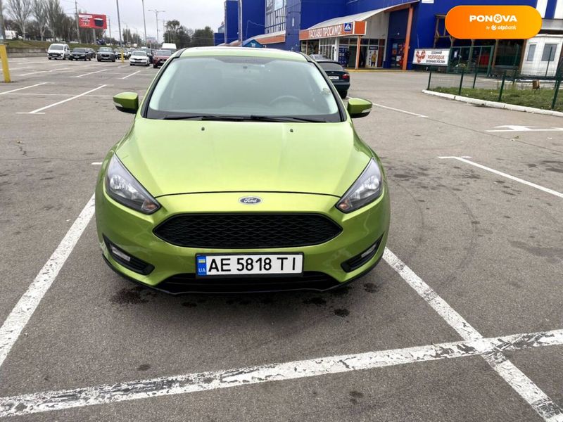 Ford Focus, 2017, Бензин, 2 л., 129 тыс. км, Хетчбек, Зеленый, Днепр (Днепропетровск) Cars-Pr-68518 фото
