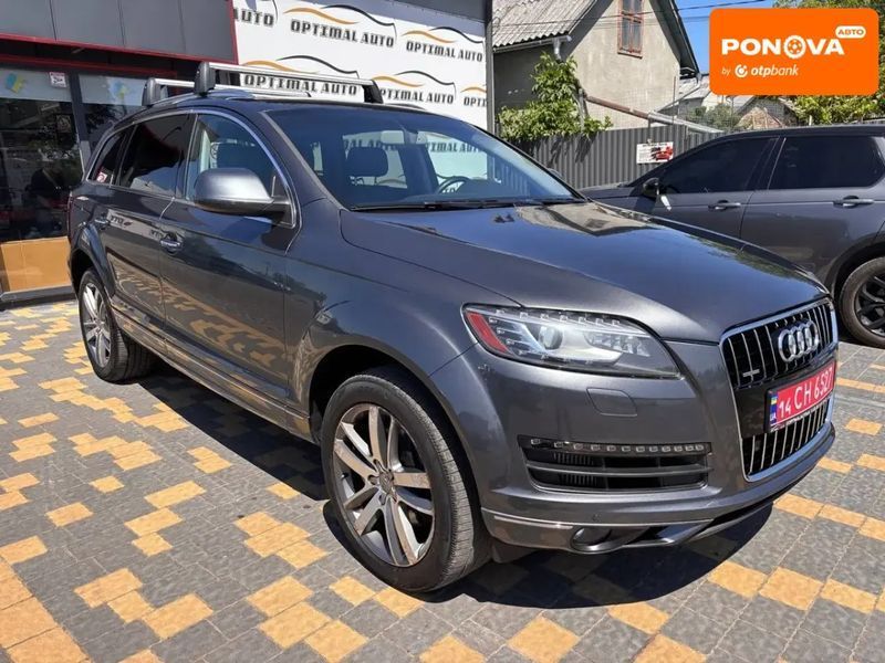 Audi Q7, 2015 г., Дизель, 198 тыс. км, Внедорожник / Кроссовер, Серый, Львов AT-10397575 фото
