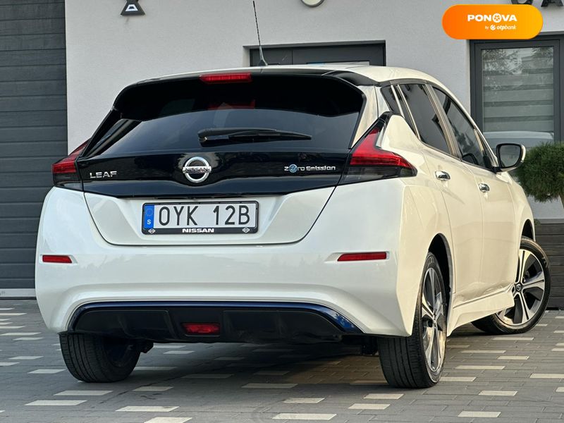 Nissan Leaf, 2021, Електро, 40 тис. км, Хетчбек, Білий, Дрогобич 111021 фото