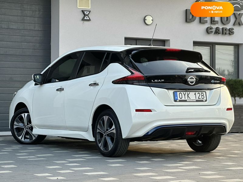 Nissan Leaf, 2021, Електро, 40 тис. км, Хетчбек, Білий, Дрогобич 111021 фото