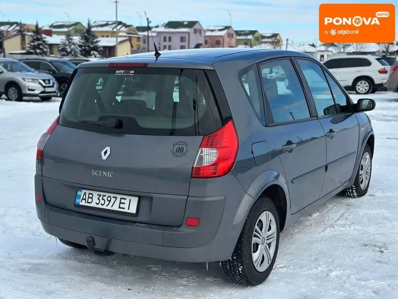 Renault Scenic, 2008 р., Газ пропан-бутан / Бензин, 250 тис. км, Універсал, Сірий, Вінниця AT-10408794 фото
