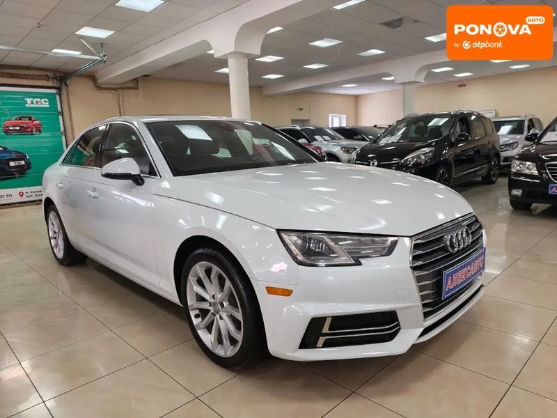 Audi A4, 2019 р., Бензин, 166 тис. км, Седан, Білий, Кропивницький (Кіровоград) AT-10417626 фото