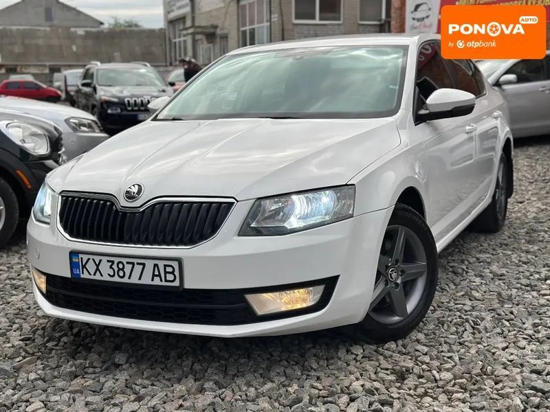 Skoda Octavia, 2013 р., Бензин, 157 тис. км, Седан, Білий, Сміла AT-10417462 фото