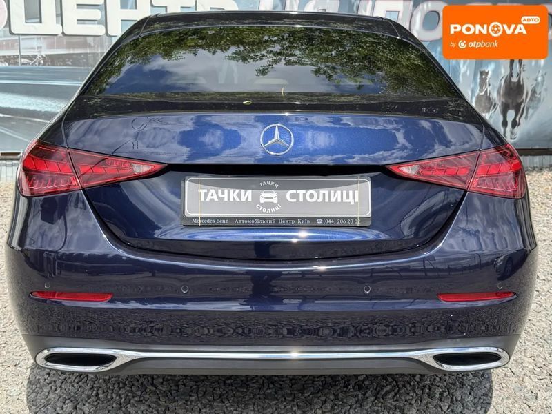 Mercedes-Benz C-Class, 2022 р., Гібрид (HEV), 97 тис. км, Седан, Синій, Київ AT-10423994 фото