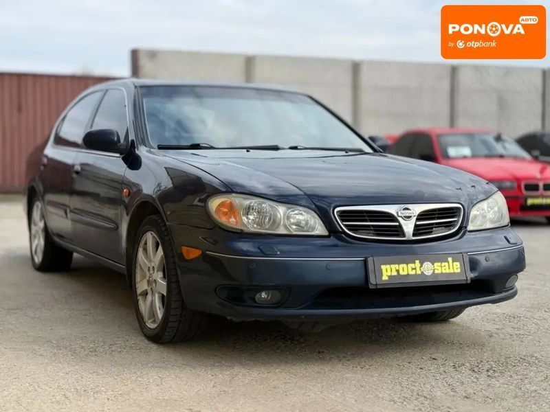 Nissan Maxima, 2003 р., Бензин, 339 тис. км, Седан, Синій, Дніпро (Дніпропетровськ) AT-10415623 фото