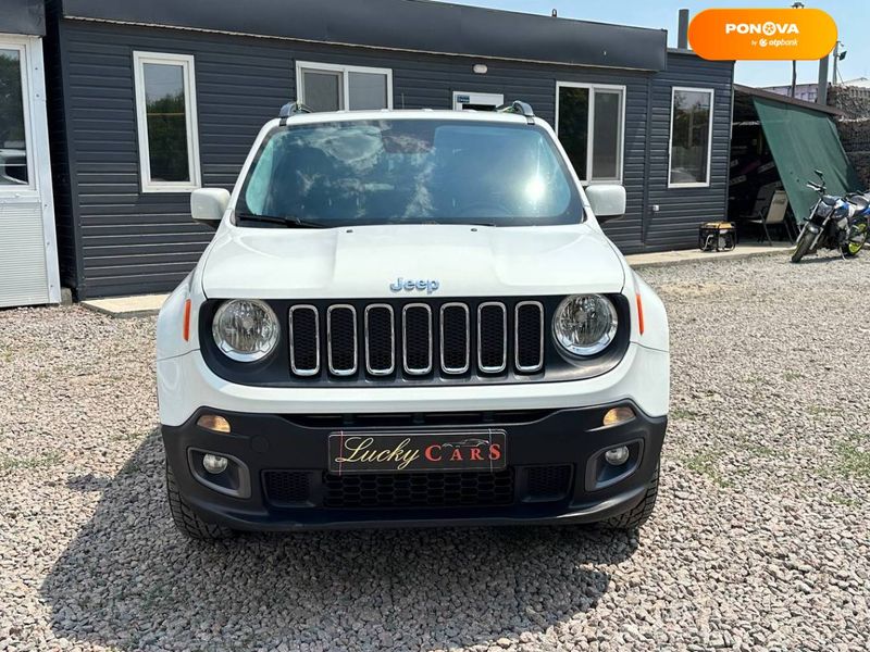 Jeep Renegade, 2015, Бензин, 2.36 л., 89 тис. км, Позашляховик / Кросовер, Білий, Одеса 109855 фото