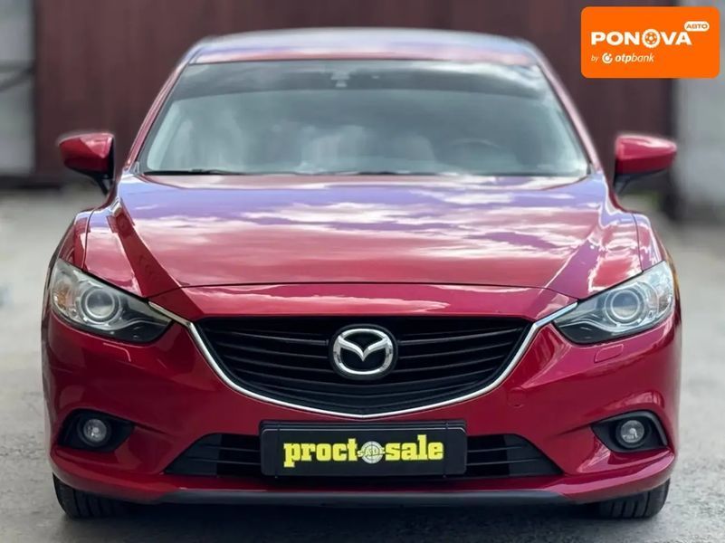 Mazda 6, 2014 р., Бензин, 125 тис. км, Седан, Червоний, Дніпро (Дніпропетровськ) AT-10416286 фото