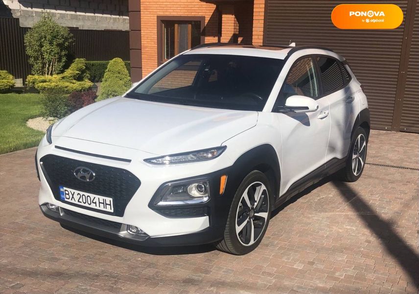 Hyundai Kona, 2019, Бензин, 1.59 л., 32 тис. км, Позашляховик / Кросовер, Білий, Біла Церква Cars-Pr-62663 фото