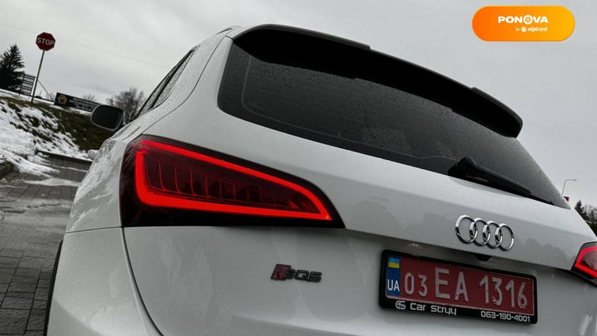 Audi SQ5, 2015, Дизель, 3 л., 198 тис. км, Позашляховик / Кросовер, Білий, Стрий 13843 фото