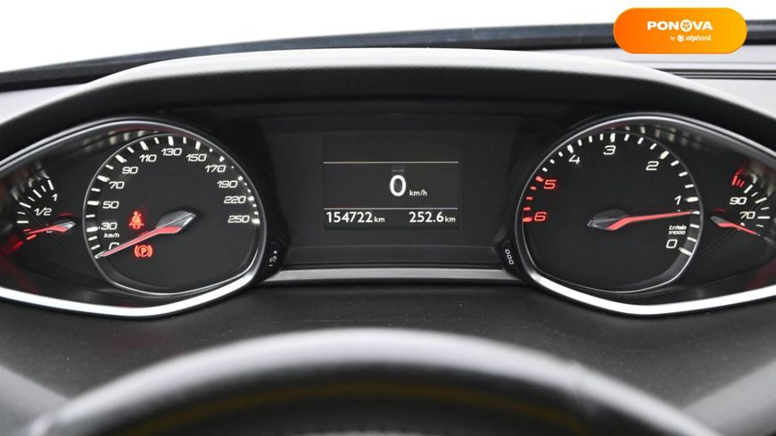 Peugeot 308, 2016, Дизель, 1.6 л., 154 тис. км, Універсал, Сірий, Бердичів 5630 фото