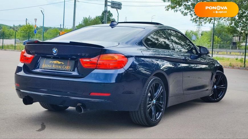 BMW 4 Series, 2014, Бензин, 2.98 л., 148 тыс. км, Купе, Синий, Киев 98389 фото