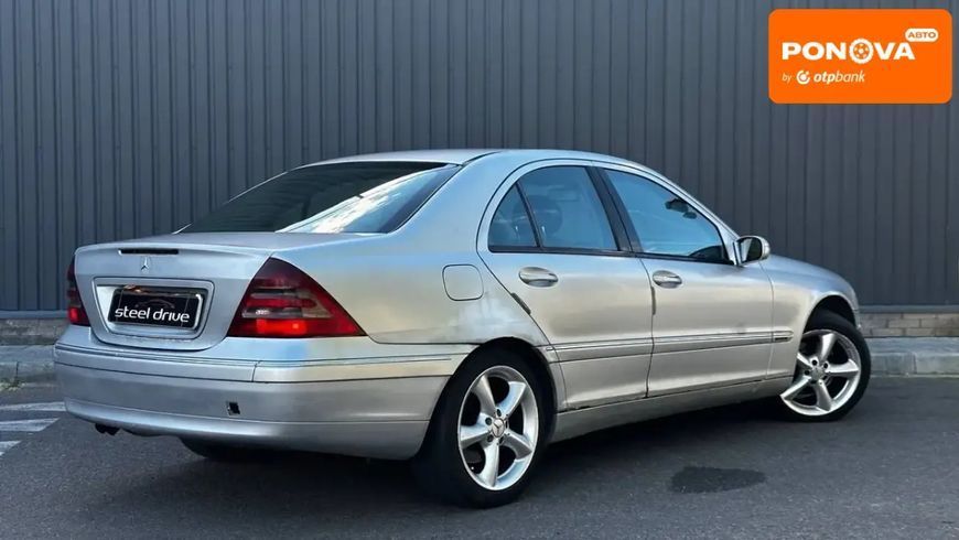 Mercedes-Benz C-Class, 2001 р., Дизель, 350 тис. км, Седан, Сірий, Миколаїв AT-10419771 фото