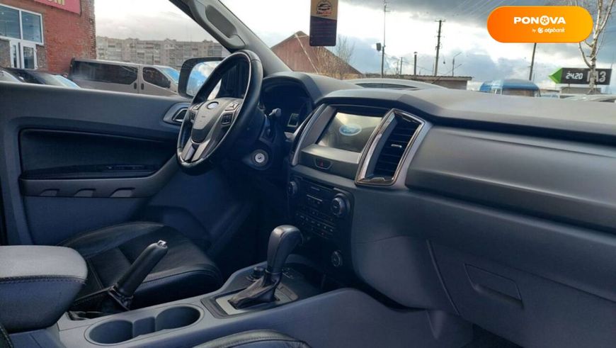 Ford Ranger, 2017, Дизель, 2.2 л., 218 тис. км, Пікап, Сірий, Сміла 14202 фото