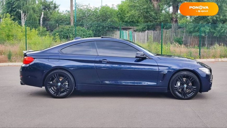 BMW 4 Series, 2014, Бензин, 2.98 л., 148 тис. км, Купе, Синій, Київ 98389 фото