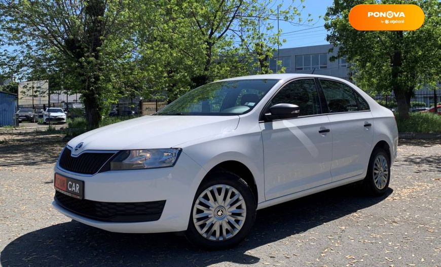 Skoda Rapid, 2019, Бензин, 1.6 л., 107 тис. км, Ліфтбек, Білий, Київ 44741 фото