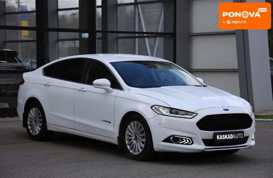 Ford Mondeo, 2016 р., Гібрид (HEV), 211 тис. км, Седан, Білий, Харків AT-10414249 фото