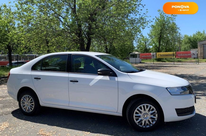 Skoda Rapid, 2019, Бензин, 1.6 л., 107 тис. км, Ліфтбек, Білий, Київ 44741 фото