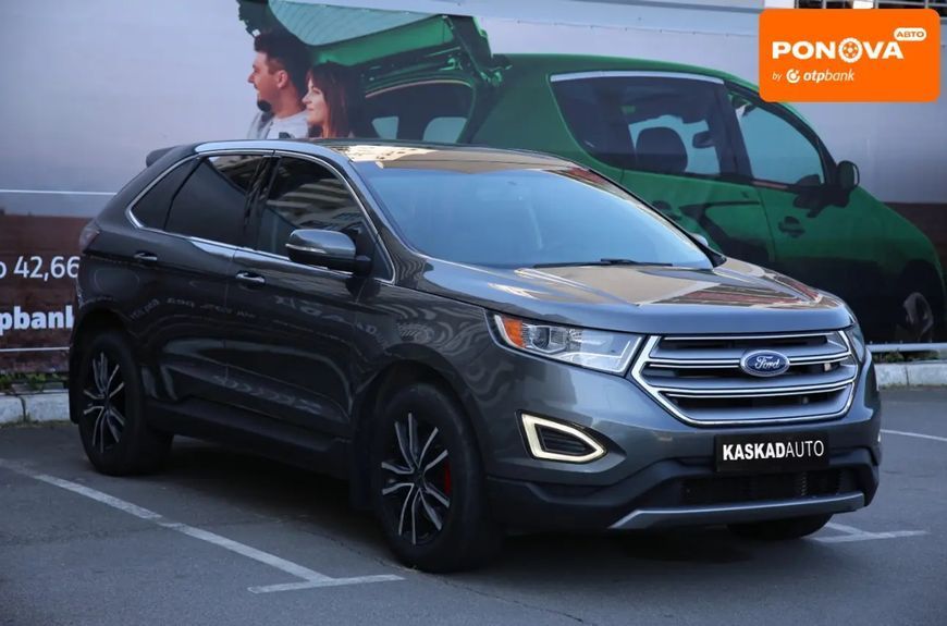 Ford Edge, 2015 р., Газ пропан-бутан / Бензин, 206 тис. км, Позашляховик / Кросовер, Сірий, Харків AT-10424613 фото