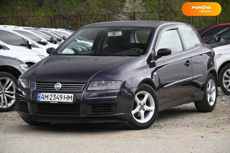 Fiat Stilo, 2002, Газ пропан-бутан / Бензин, 1.24 л., 237 тыс. км, Хетчбек, Фиолетовый, Бердичев 34388 фото