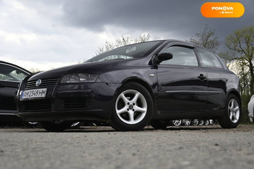 Fiat Stilo, 2002, Газ пропан-бутан / Бензин, 1.24 л., 237 тис. км, Хетчбек, Фіолетовий, Бердичів 34388 фото