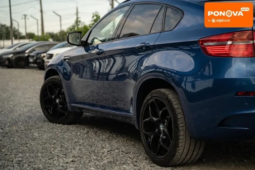 BMW X6 M, 2009 г., Бензин, 114 тыс. км, Внедорожник / Кроссовер, Синий, Черновцы AT-10399837 фото