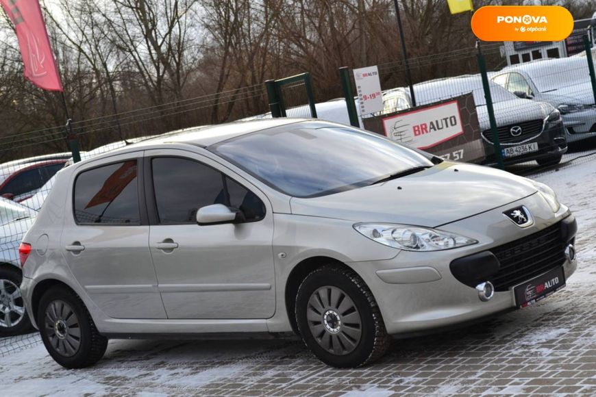 Peugeot 307, 2006, Бензин, 1.6 л., 124 тис. км, Седан, Сірий, Бердичів 5692 фото