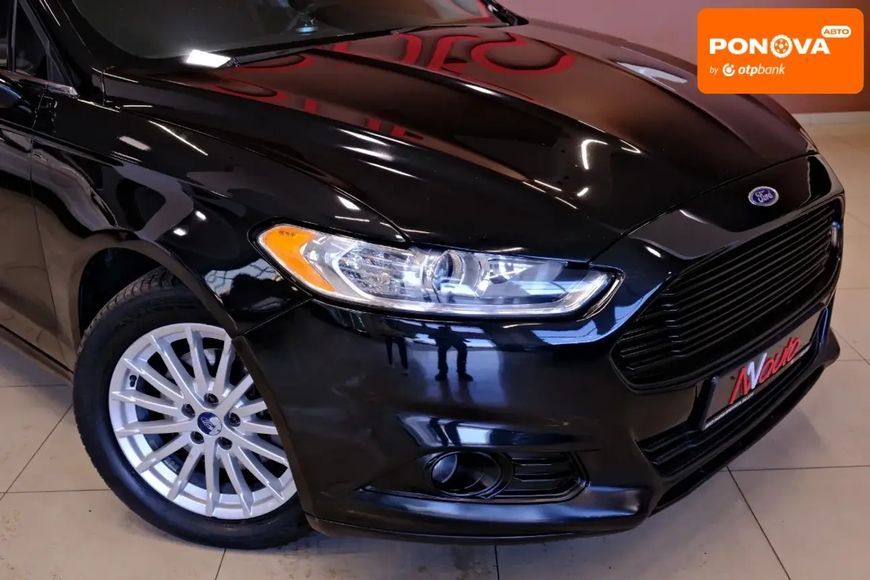 Ford Fusion, 2014 р., Бензин, 219 тис. км, Седан, Чорний, Одеса AT-10417697 фото