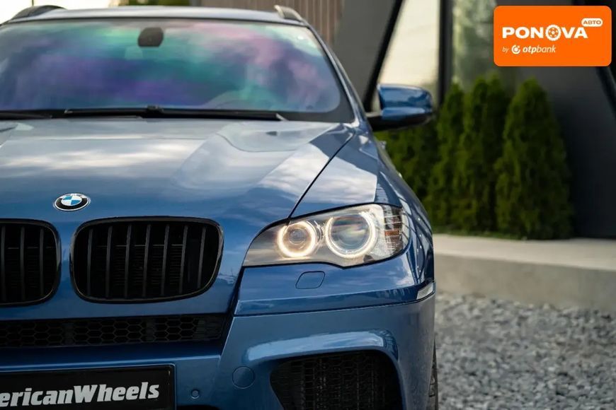 BMW X6 M, 2009 г., Бензин, 114 тыс. км, Внедорожник / Кроссовер, Синий, Черновцы AT-10399837 фото