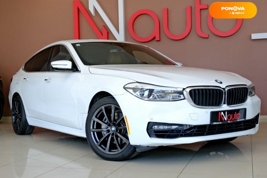 BMW 6 Series GT, 2019, Бензин, 2.98 л., 80 тис. км, Ліфтбек, Білий, Одеса 128905 фото