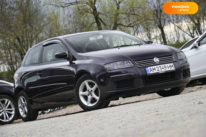 Fiat Stilo, 2002, Газ пропан-бутан / Бензин, 1.24 л., 237 тыс. км, Хетчбек, Фиолетовый, Бердичев 34388 фото