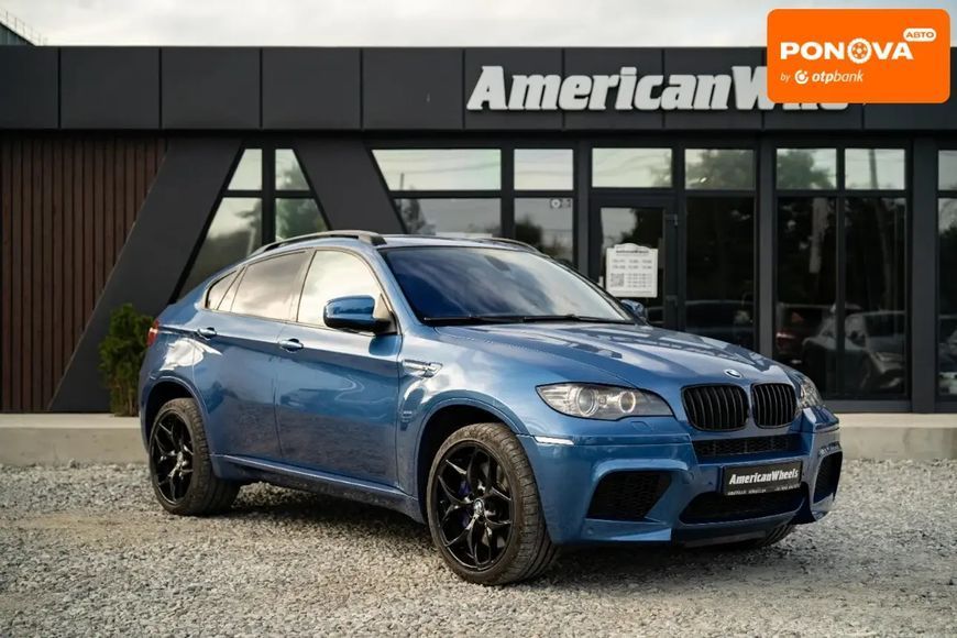 BMW X6 M, 2009 г., Бензин, 114 тыс. км, Внедорожник / Кроссовер, Синий, Черновцы AT-10399837 фото