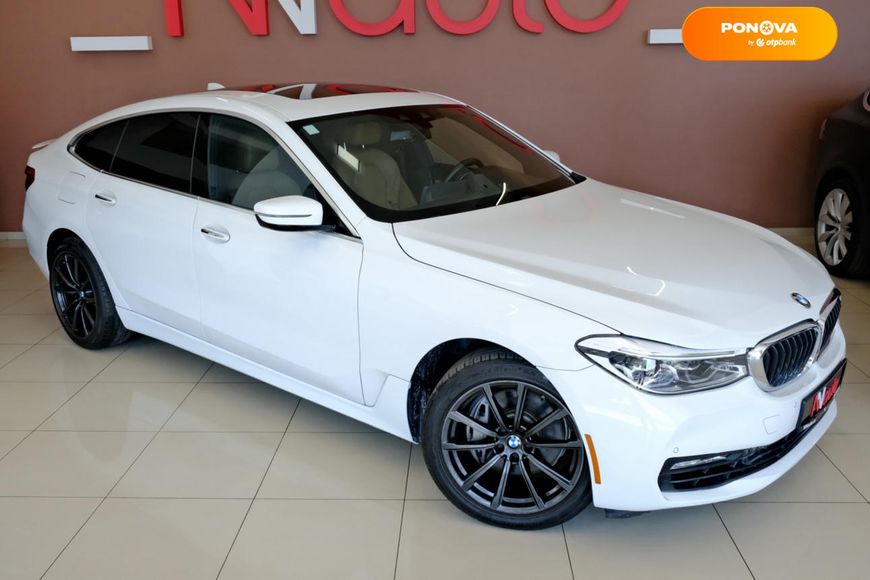 BMW 6 Series GT, 2019, Бензин, 2.98 л., 80 тис. км, Ліфтбек, Білий, Одеса 128905 фото