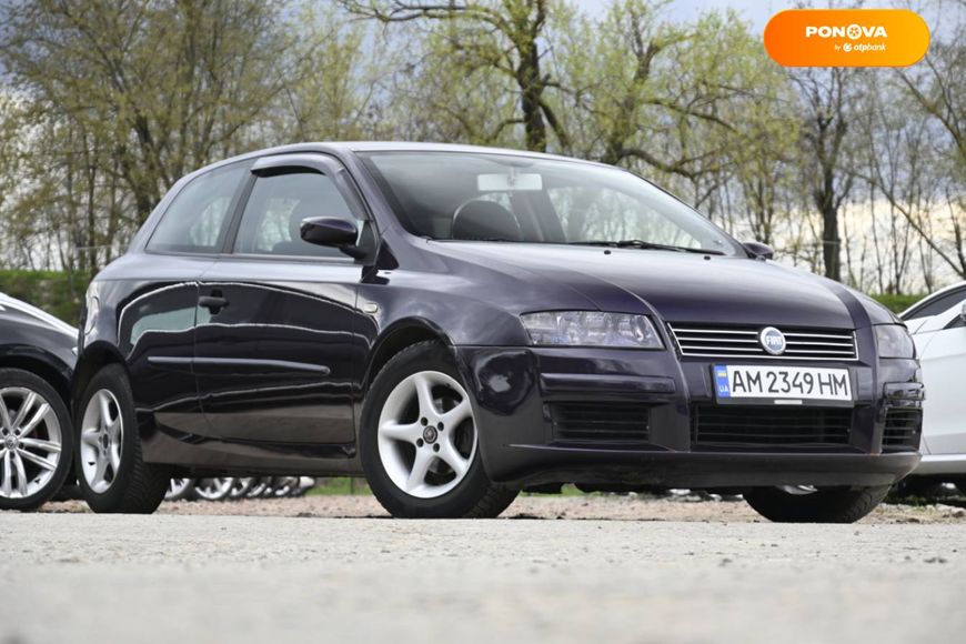 Fiat Stilo, 2002, Газ пропан-бутан / Бензин, 1.24 л., 237 тис. км, Хетчбек, Фіолетовий, Бердичів 34388 фото