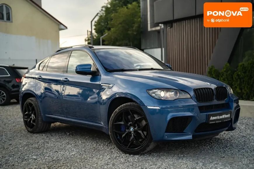 BMW X6 M, 2009 г., Бензин, 114 тыс. км, Внедорожник / Кроссовер, Синий, Черновцы AT-10399837 фото