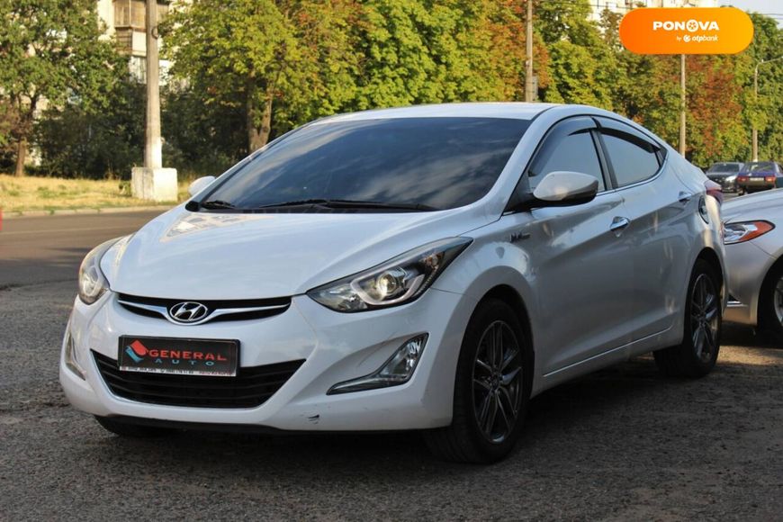 Hyundai Avante, 2014, Дизель, 1.58 л., 190 тис. км, Седан, Білий, Одеса 109278 фото