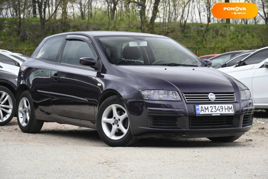 Fiat Stilo, 2002, Газ пропан-бутан / Бензин, 1.24 л., 237 тис. км, Хетчбек, Фіолетовий, Бердичів 34388 фото