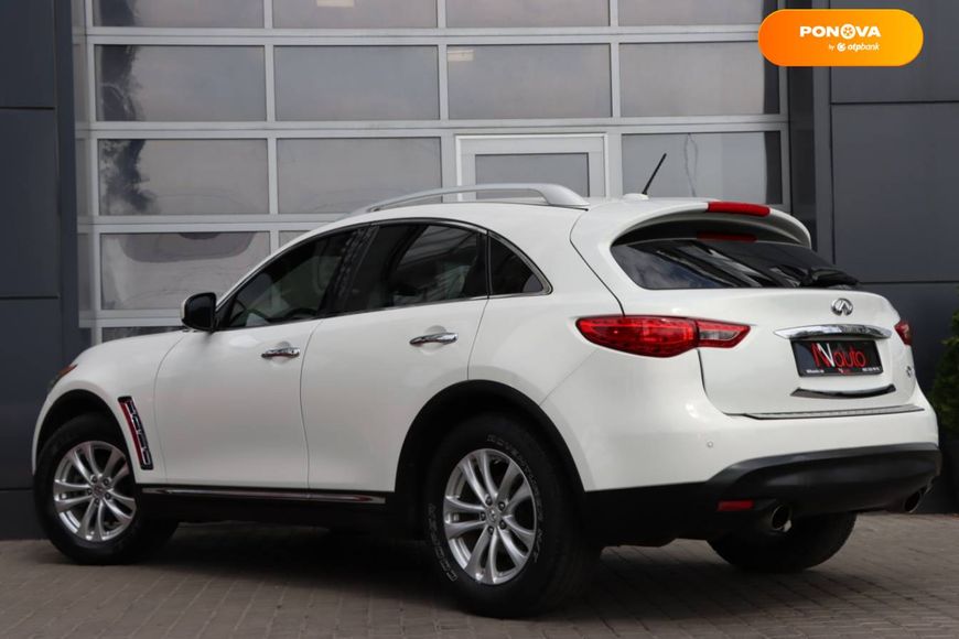 Infiniti QX70, 2014, Бензин, 3.7 л., 49 тис. км, Позашляховик / Кросовер, Білий, Одеса 15773 фото