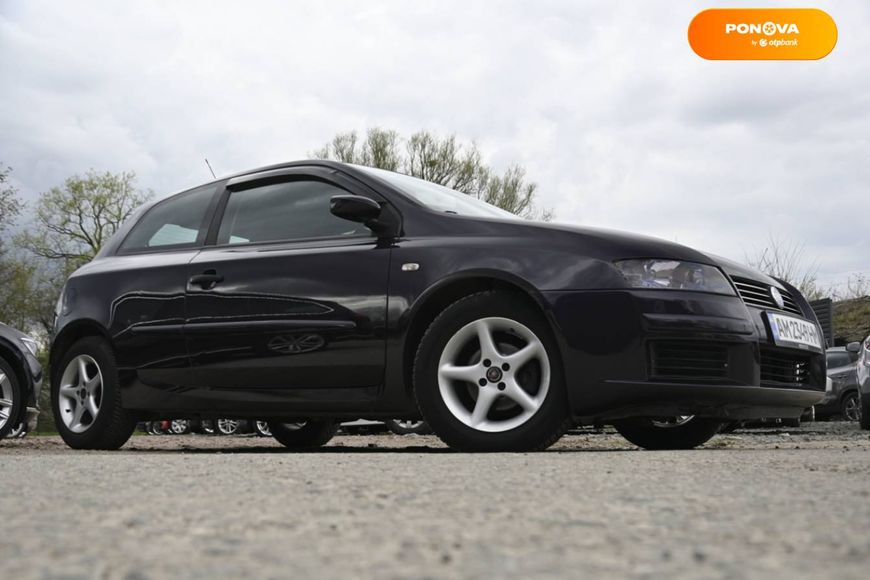 Fiat Stilo, 2002, Газ пропан-бутан / Бензин, 1.24 л., 237 тыс. км, Хетчбек, Фиолетовый, Бердичев 34388 фото