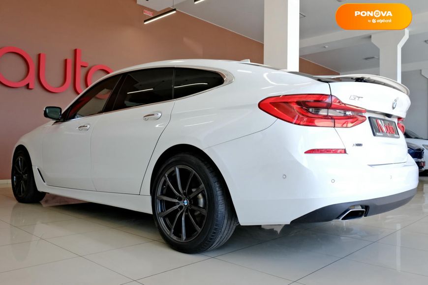 BMW 6 Series GT, 2019, Бензин, 2.98 л., 80 тис. км, Ліфтбек, Білий, Одеса 128905 фото