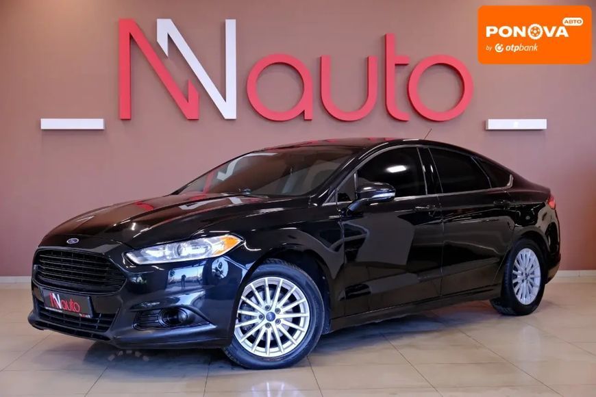 Ford Fusion, 2014 р., Бензин, 219 тис. км, Седан, Чорний, Одеса AT-10417697 фото