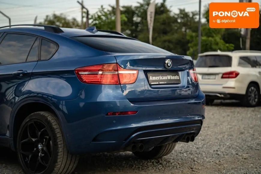 BMW X6 M, 2009 г., Бензин, 114 тыс. км, Внедорожник / Кроссовер, Синий, Черновцы AT-10399837 фото