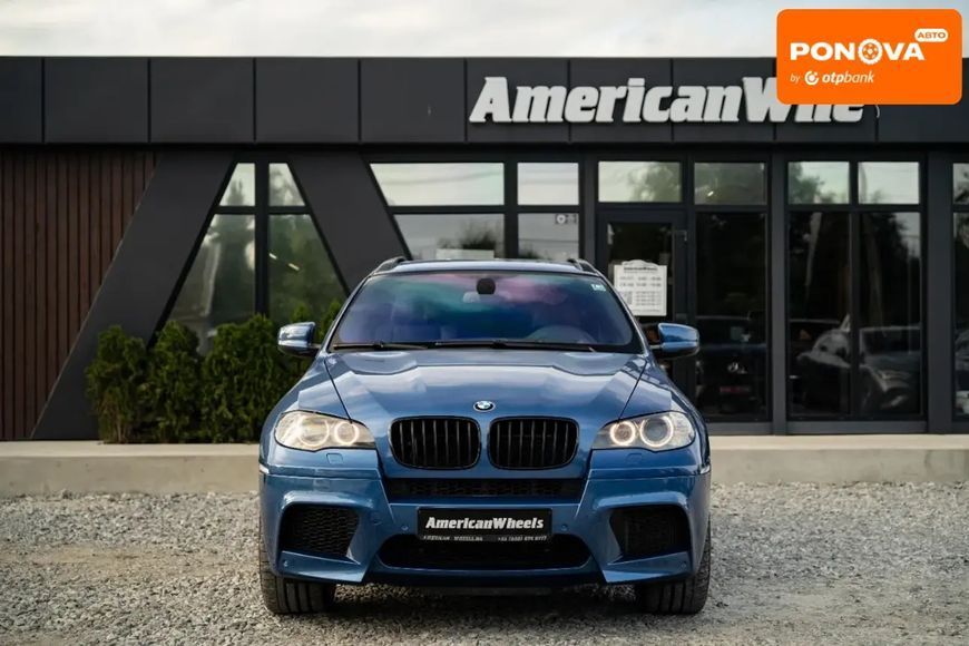 BMW X6 M, 2009 г., Бензин, 114 тыс. км, Внедорожник / Кроссовер, Синий, Черновцы AT-10399837 фото