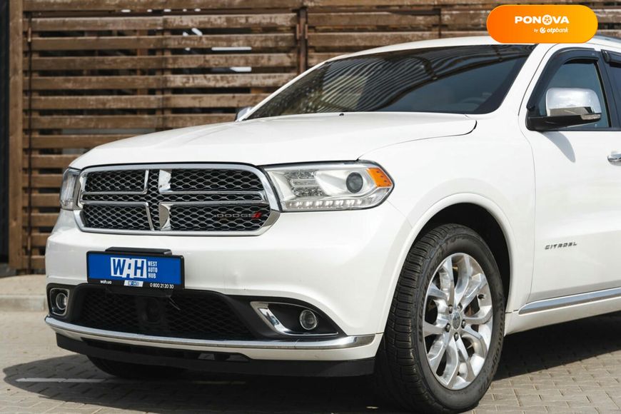 Dodge Durango, 2016, Бензин, 3.6 л., 146 тис. км, Позашляховик / Кросовер, Білий, Луцьк 49832 фото