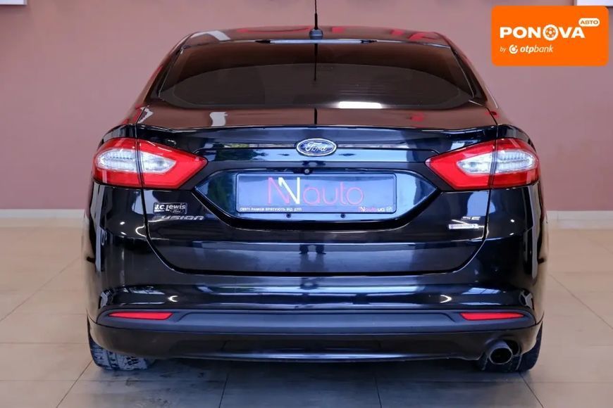 Ford Fusion, 2014 р., Бензин, 219 тис. км, Седан, Чорний, Одеса AT-10417697 фото