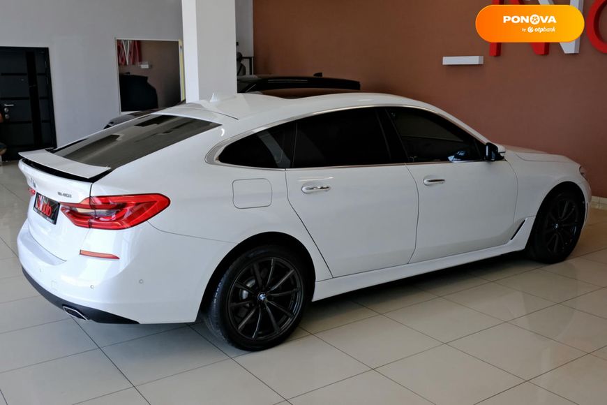 BMW 6 Series GT, 2019, Бензин, 2.98 л., 80 тис. км, Ліфтбек, Білий, Одеса 128905 фото